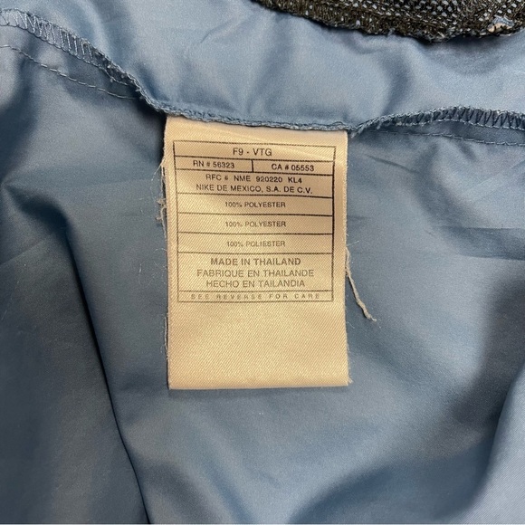 Nike ACG Outer Layer 3 Lightweight Windbreaker Vintage Jacket Blue Women’s Large - Picture 11 of 11